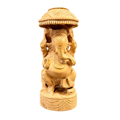 Chhatra-Ganesha-Wooden-Handicraft-Portrait