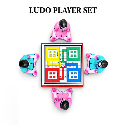 Four-player-Ludo-set-with-colorful-board