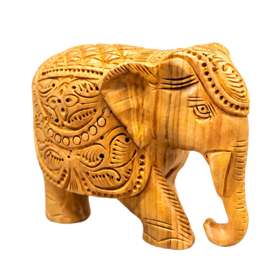 Gaja-Elegance-Carved-Wooden-Elephant