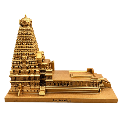 Golden-Thanjavur-Temple-Miniature