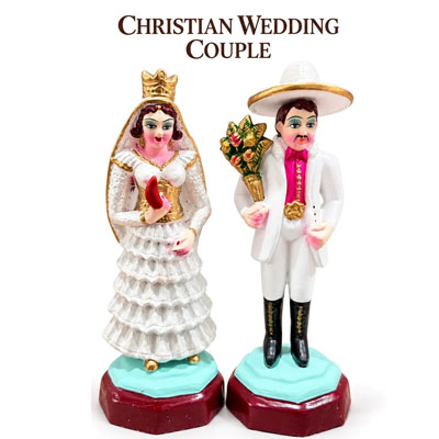 Hand-painted-Christian-wedding-couple