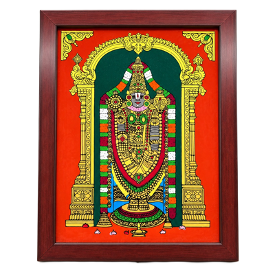 Lord-Balaji-Reverse-Glass-Painting